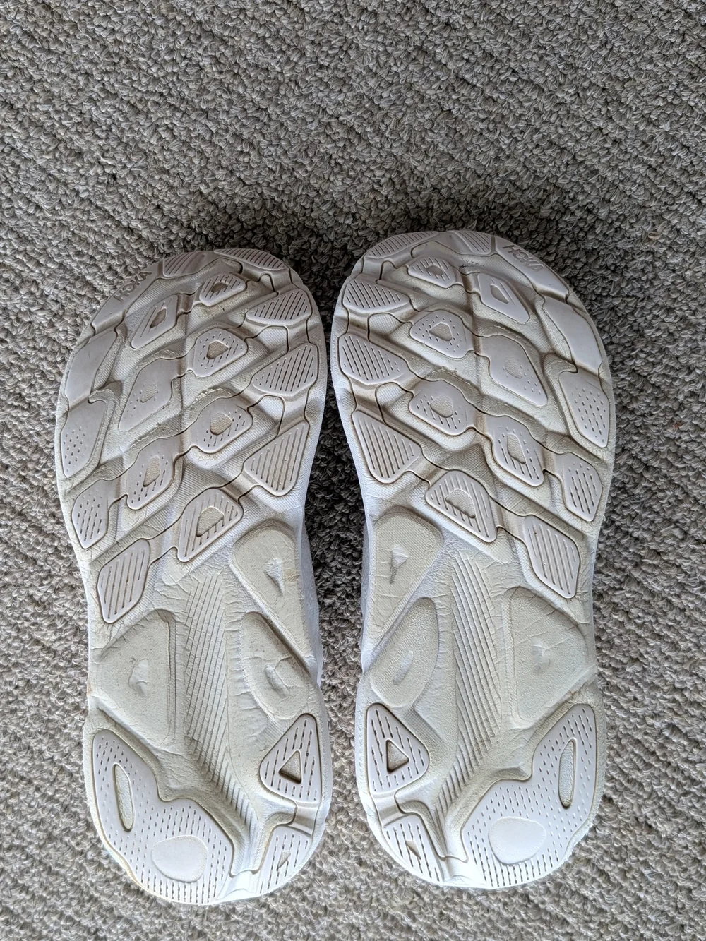 Hoka One One Women’s White Athletic Running Shoes